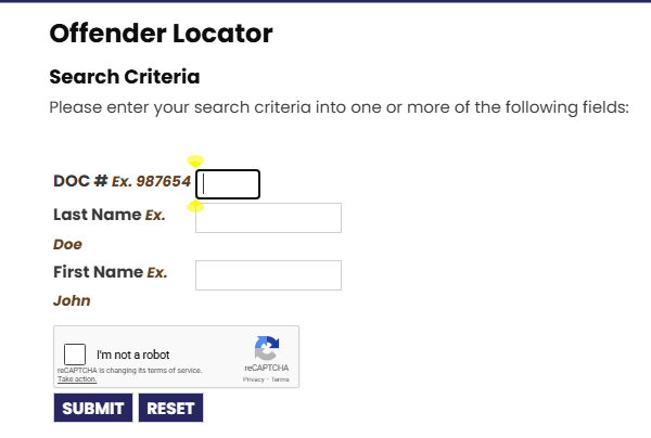 South Dakota Prison Inmate Search